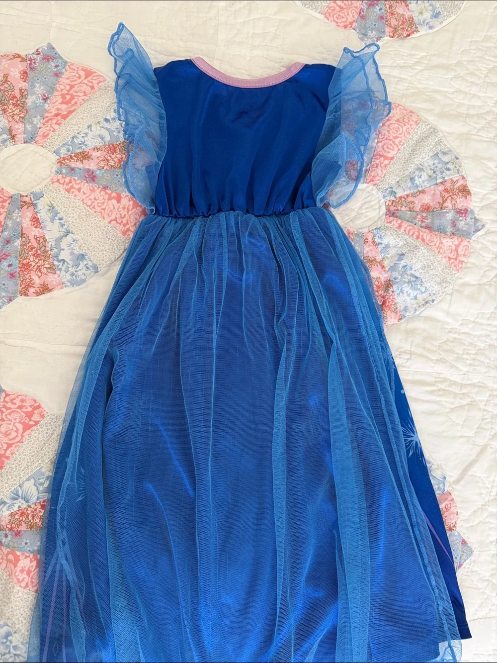 Disney Elsa Toddler Nightgowns- Lavender, Light Blue, Royal Blue - Picture 3 of 8